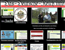 Tablet Screenshot of das-deutsche-reich.info